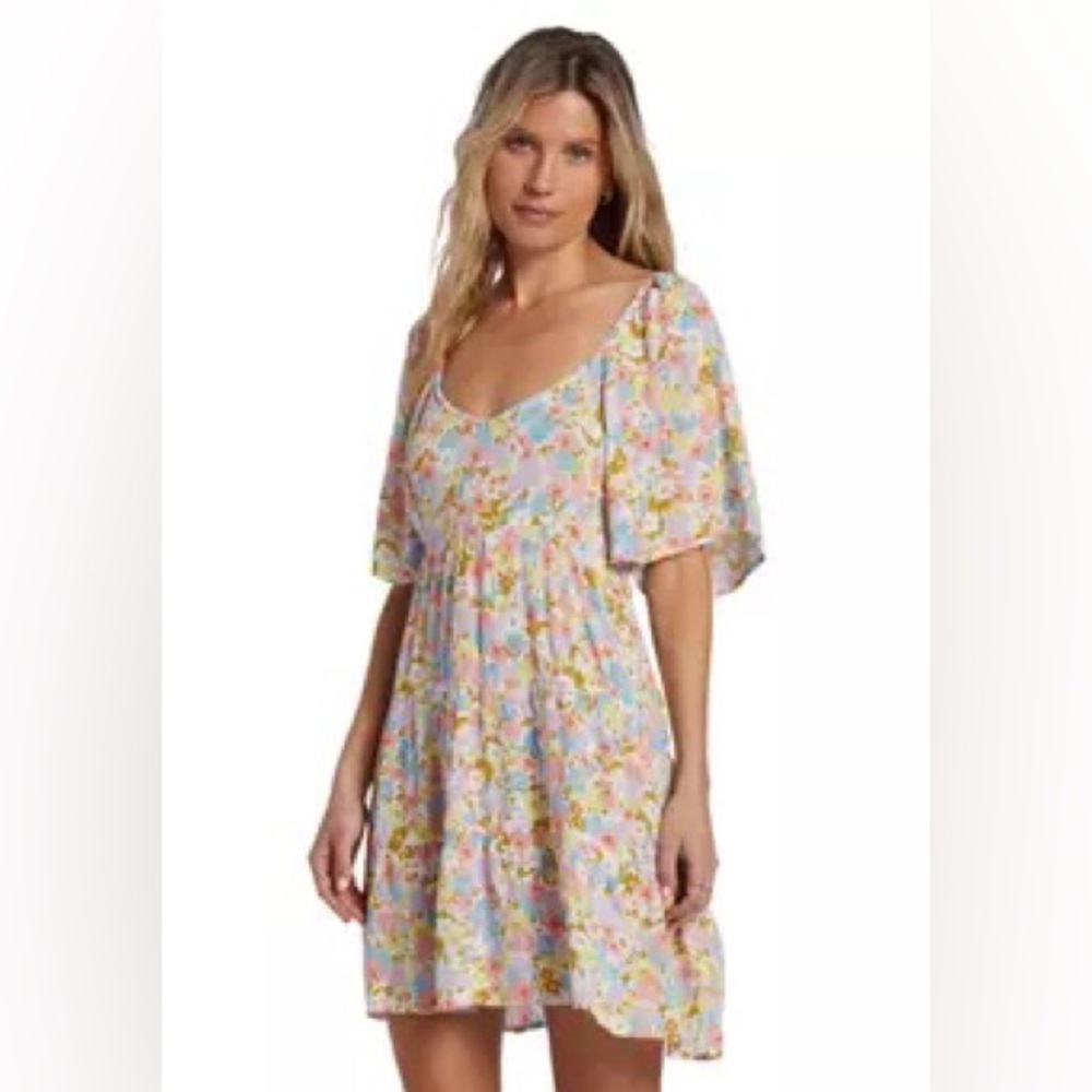 Billabong Take a Chance Babydoll Dress - Picture 3 of 9